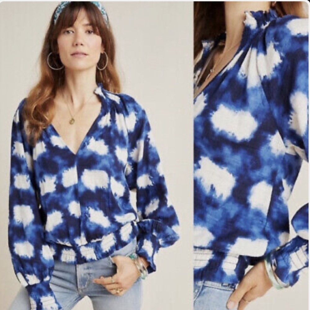 Anthro Tie Dye blouse